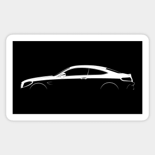 Mercedes-Benz C-Class Coupe AMG (W205) Silhouette Sticker